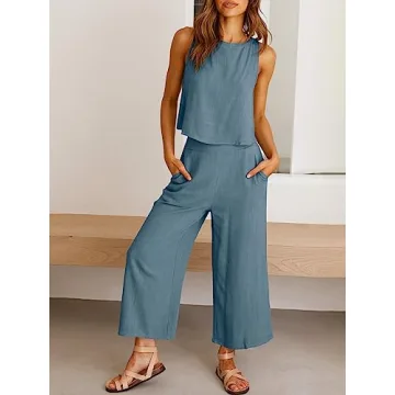 Stylish Women's Summer Two-Piece Outfits - ANRABESS