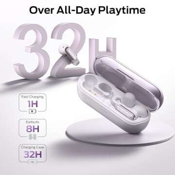 Monster Wireless Earbuds with Noise Cancellation & Touch Control