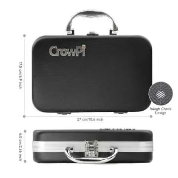 ELECROW for Raspberry Pi 5 8GB Kit, with Pi 5 8GB Single Board Computer, Crowpi Pi 5 Case Kit with 9inch Display, Compatible with Raspberry Pi 5 Learning Programming Kit with Sensors (8GB RAM)