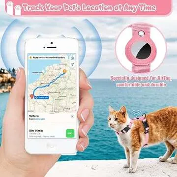 VKPETFR Cat Harness and Leash Set