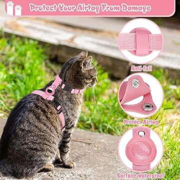 VKPETFR Cat Harness and Leash Set