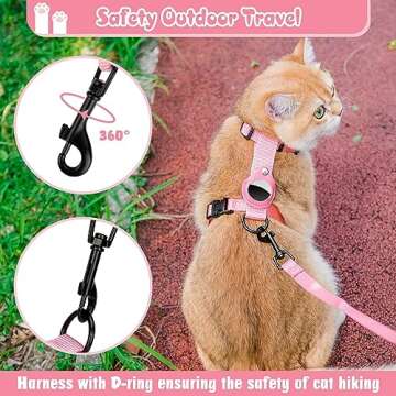 VKPETFR Cat Harness and Leash Set