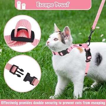 VKPETFR Cat Harness and Leash Set
