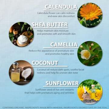 All Good Tinted Mineral Sunscreen Combo Pack - SPF 30 Lotion & SPF 50 Butter - Zinc Oxide - Coral Re...