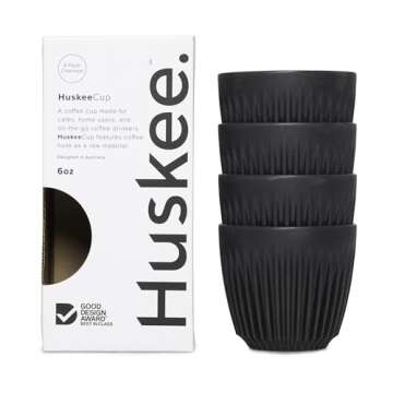 Huskee - HuskeeCup (4-Pack) (Natural, 6oz)