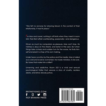 Room 553 A Gripping Psychological Thriller by Britney King