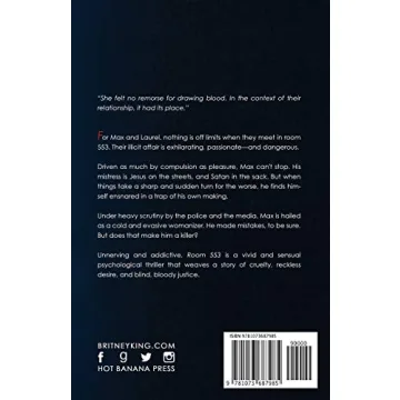 Room 553 A Gripping Psychological Thriller by Britney King