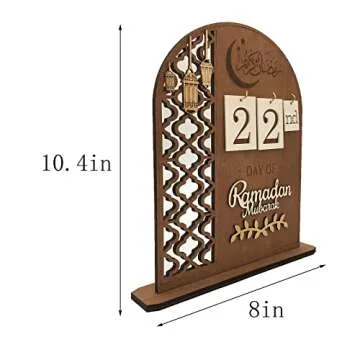 Stylish DIYOOHOMY Ramadan Countdown Calendar for Eid