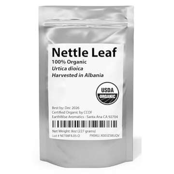 Organic Nettle Leaf Herbal Tea - 100% USDA Organic