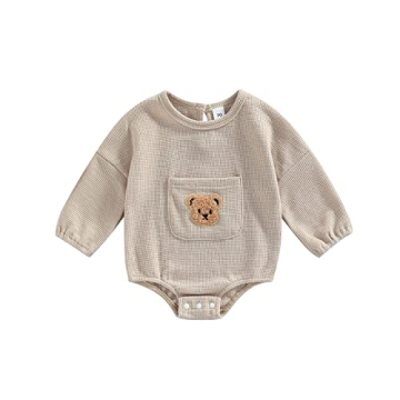 Xiaodriceee Adorable Baby Romper for Fall and Winter