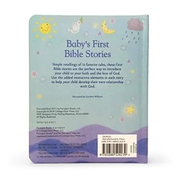 Baby's First Bible Stories - Engaging Gift for Toddlers