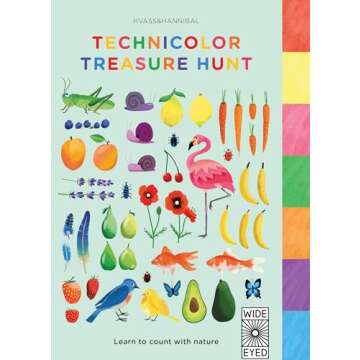 Technicolor Treasure Hunt: Learn to count with nature