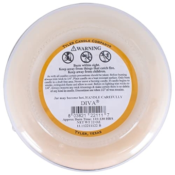 Luxury TYLER Diva Scented Candle - Eco-friendly 22 oz