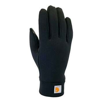 Carhartt Men's Stretch Fleece, Black, Large