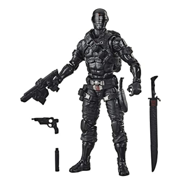 G.I. Joe Classified Series Snake Eyes Action Figure 6-Inch Collectible Premium Toy with Accessories