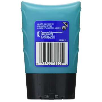 Gillette Series Sensitive Skin After Shave Gel, 2.5 Fl Oz (Pack of 4)