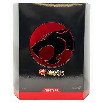 Super7 Thundercats: Cheetara The Super Speedy Ultimates Action Figure, Multicolor