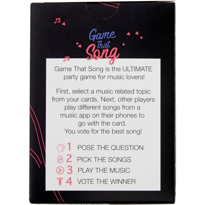 Game That Song - Hilarious Music Card Game for Families