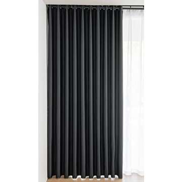 MOONVAN Black Blackout Curtains for Bedroom Energy Saving
