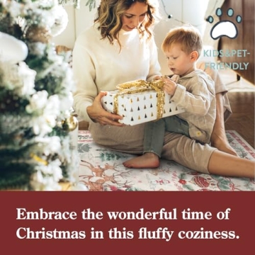 Lahome 2x6 Christmas Runner Rug | Soft & Non-Slip