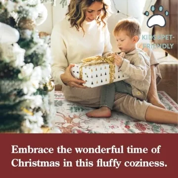 Lahome 2x6 Christmas Runner Rug | Soft & Non-Slip