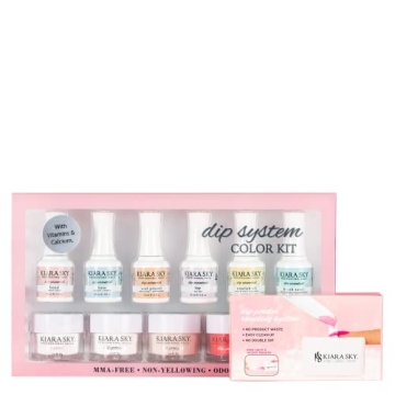 Kiara Sky Dipping Powders Essentials Kit for Home Manicure
