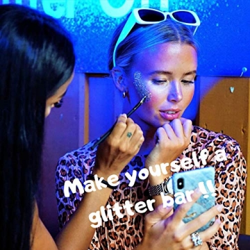 Minty Dew biodegradable fine grade minty pastel eco glitter (15ml/8g) by Glitter Eco Lovers. Glitter for skin, hair, nails and crafts.