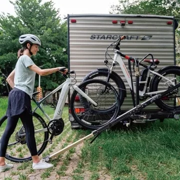 HYPERAX Volt Lift RV Bike Rack for 2 E Bikes