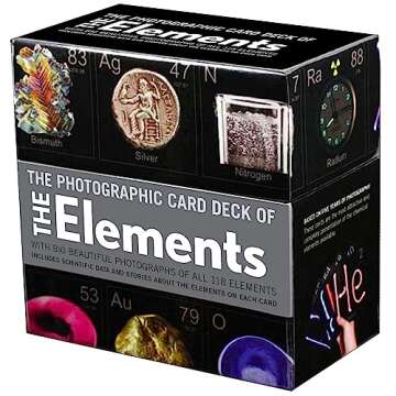 The Photographic Card Deck of the Elements: With Big Beautiful Photographs of All 118 Elements in the Periodic Table