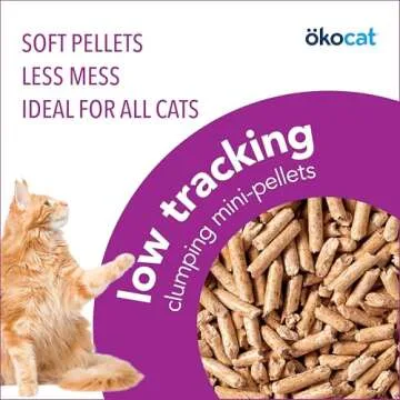 ökocat Low Tracking Wood Clumping Cat Litter, 14.8 lbs