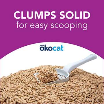 ökocat Low Tracking Wood Clumping Cat Litter, 14.8 lbs