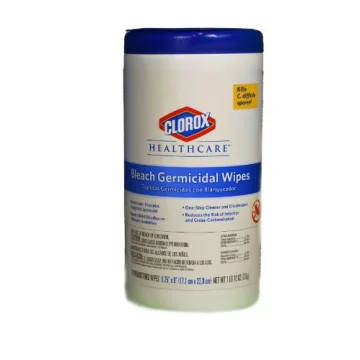 Clorox 35309 Healthcare Bleach Germicidal Wipe (70 Count)