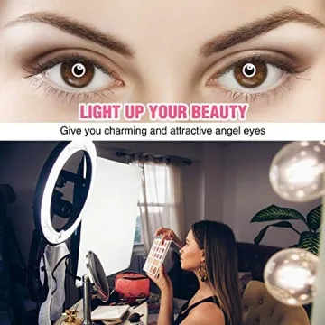 Yesker 18" LED Ring Light Kit for Stunning Photography