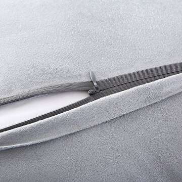 OJIA Deluxe Home Decorative Super Soft Plush Mongolian Faux Fur Throw Pillow Cover Cushion Case (18 x 18 Inch, Light Coffee)