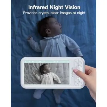 High-Quality Yonvim 5 Inch 1080P Baby Monitor for Parents