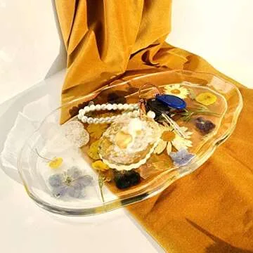 Silicone Resin Oval Tray Mold for Beautiful Trays