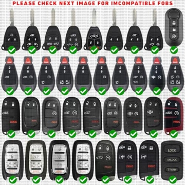 Key Fob Batteries for Jeep Dodge Ram Chrysler 2-Pack