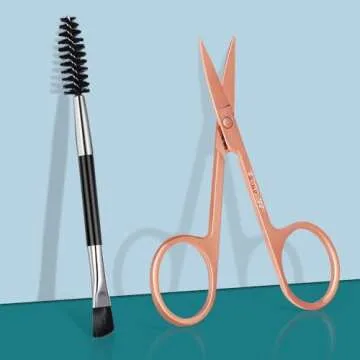 TsMADDTs Precision Tweezers & Mirror Set for Women