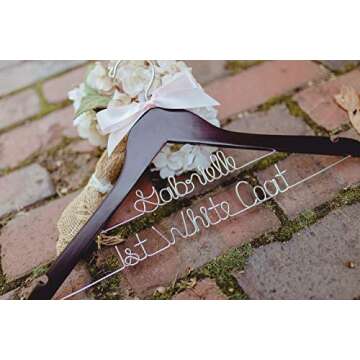 Personalized First White Coat Hanger for Graduates