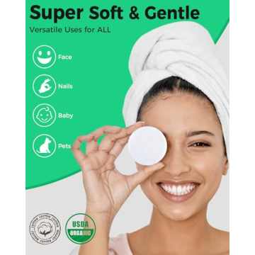 ProCIV Reusable Makeup Pads - Eco-Friendly Cotton Rounds