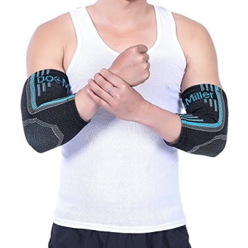 Doc Miller Compression Elbow Brace for Pain Relief and Support