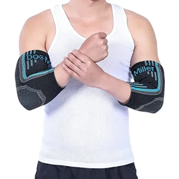Doc Miller Compression Elbow Brace for Pain Relief and Support