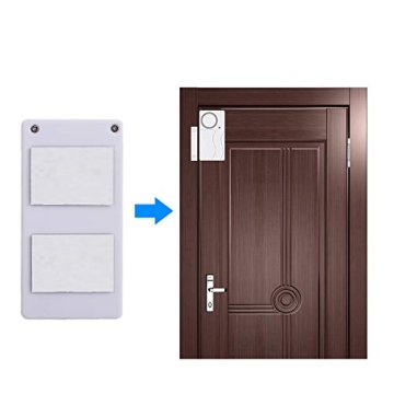 Wireless Door Alarms with Remote - 2 Pack