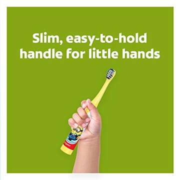 Colgate Kids Battery Powered Toothbrush, Ryan's World, Extra Soft Bristles, 1 Pack