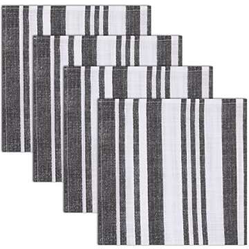 Ruvanti Cloth Napkins Set of 12 Cotton 100%, 20x20 Inches Napkins Cloth Washable, Soft, Absorbent. C...