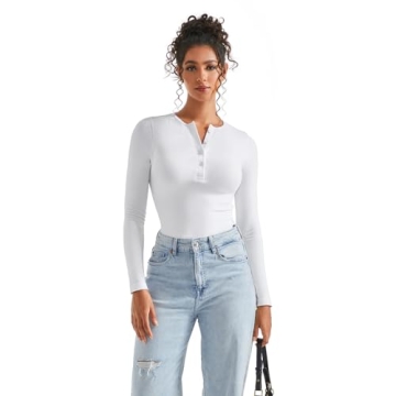 SUUKSESS Stylish Women's Cropped Henley Tank Top