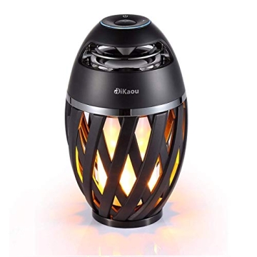 Outdoor Waterproof Bluetooth Speaker with Torch Light