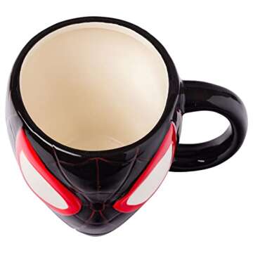 Spider-Man 3D Sculpted Ceramic Mug for All Ages
