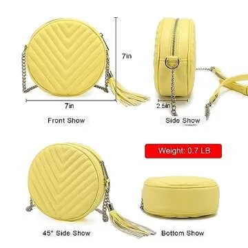 Chic Realer Crossbody Purse for Women - Versatile Small Bags