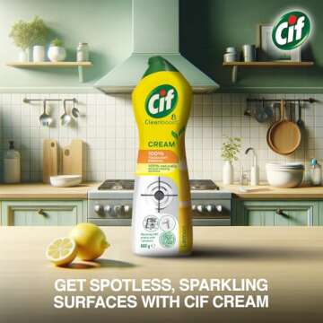 Cif Lemon Cream with Microparticles Spray, 500ml